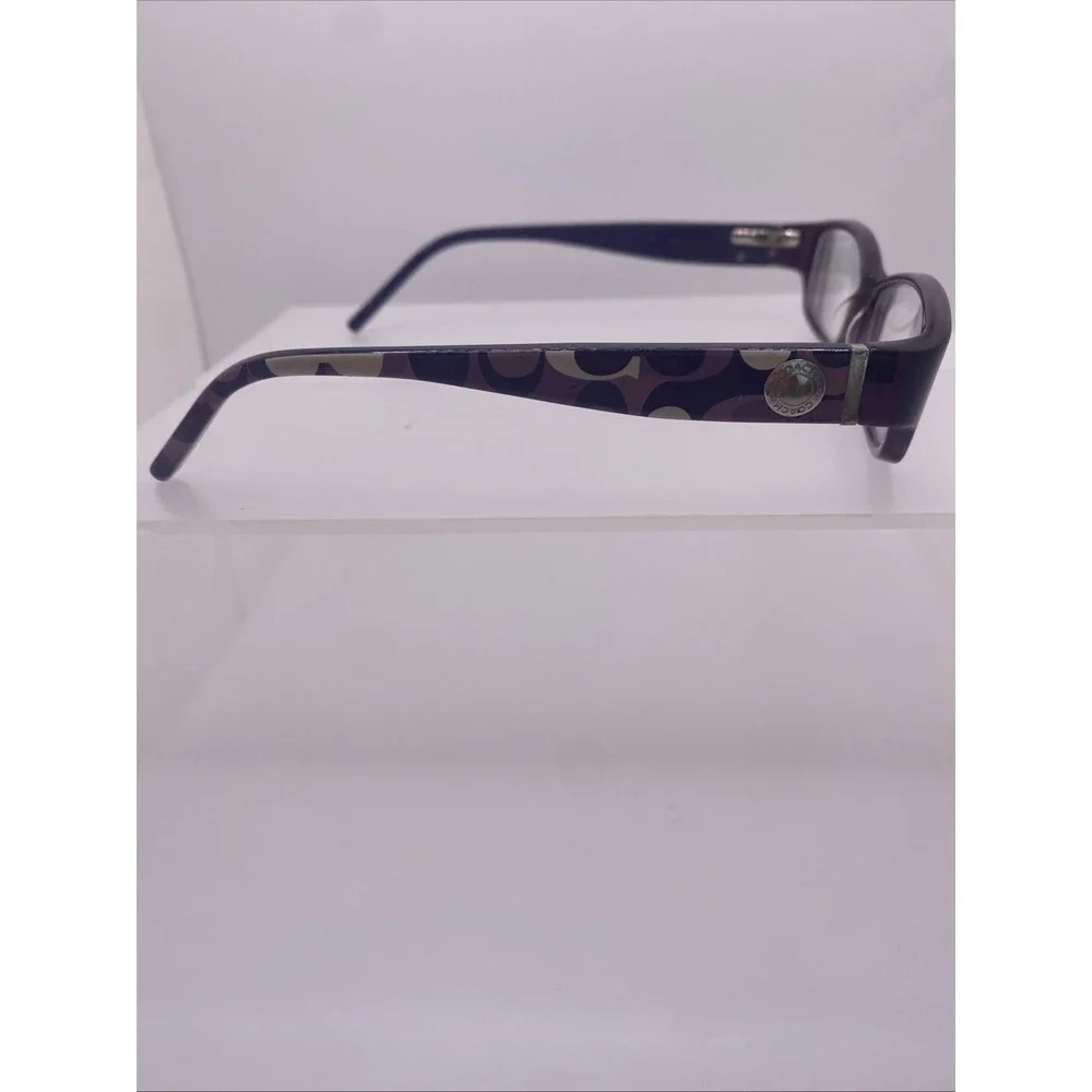 Coach Eyeglasses FRAMES ONLY Bernice Rectangular 135 Purple 381